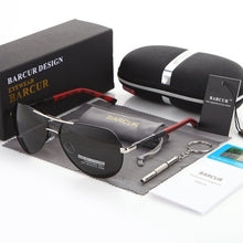 Load image into Gallery viewer, BARCUR Aluminum Magnesium Men's Sunglasses